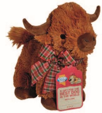 Picture of 2026 Good Boy Christmas Gift Highland Cow 24cm Large x 6