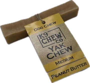 Picture of K9 Chew Co. Yak Chew PEANUT BUTTER Medium x 5