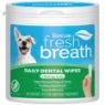 Picture of TropiClean Fresh Breath Dental Wipes 50pk x 1