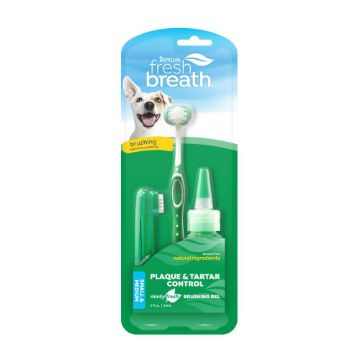 Picture of TropiClean Fresh Breath Oral Care Kit Small Dog 59ml x 1