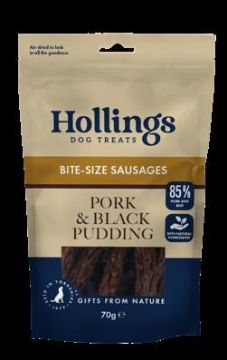 Picture of Hollings Gourmet Pork & Black Pudding Sausage 70g x 12