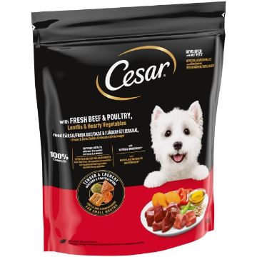 Picture of Cesar Complete Dry Adult Dog Beef, Poultry & Veg 1.4kg x 1