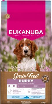 Picture of Eukanuba Puppy Grain Free Ocean Fish Small / Medium 12kg
