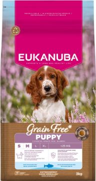 Picture of Eukanuba Puppy Grain Free Ocean Fish Small / Medium 3kg