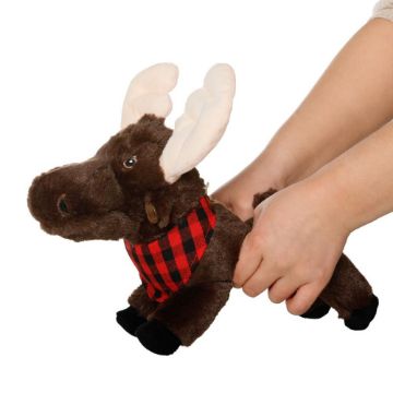 Picture of Tall Tails Plush Animated Moose Dog Toy 9" x 1