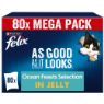 Picture of Felix AGAIL Cat Pouch Ocean Feast Selection Jelly 85g x 80pk