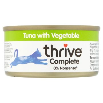 Picture of Thrive Cat Can Tuna with Vegetable 75g x 12