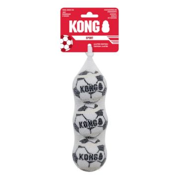 Picture of KONG Air Dog Soccer Balls Medium 2½" Net of 3 x 1