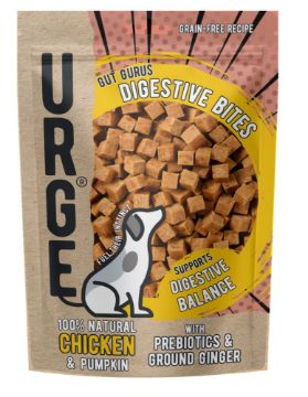 Picture of URGE Natural Dog Treats - Digestive Bites 100g x 8