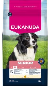 Picture of Eukanuba Senior Medium Breed Chicken 3kg