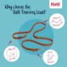 Picture of Halti Nylon Training Lead Large Burnt Orange 25mm x 2m x 1