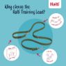 Picture of Halti Nylon Training Lead Large Forest Green 25mm x 2m x 1
