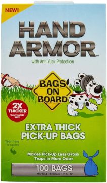 Picture of Bags on Board Hand Armor Pick-Up Poo Bags - 100 Bags x 1