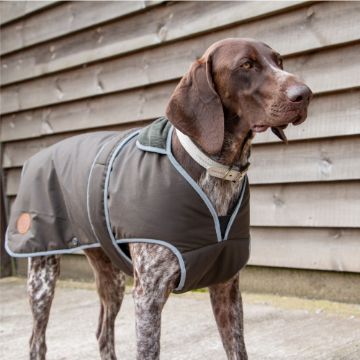 Picture of Ancol Heritage Wax Cotton Dog Coat Brown XX-Large 70cm x 1