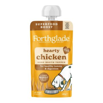 Picture of Forthglade Topper Hearty Chicken Bone Broth 180g x 6