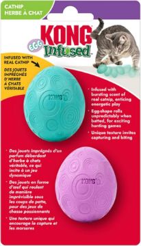 Picture of KONG Cat Toy Infused Catnip Egg 2-pk x 1