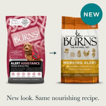 Picture of Burns Dog Alert Assistance Chicken & Brown Rice 12kg