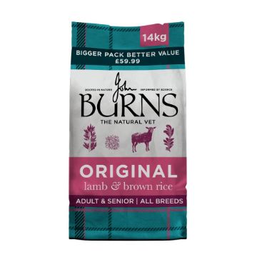 Picture of Burns Original Adult Dog Lamb & Brown Rice 14kg