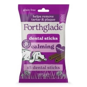 Picture of Forthglade Calming Dog Dental Sticks 5-Stick 185g x 10