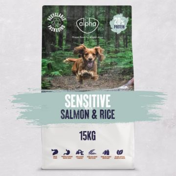 Picture of Alpha Adult Sensitive Salmon & Rice 15kg