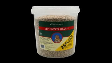 Picture of J&J Sunflower Hearts 6kg TUB x 1