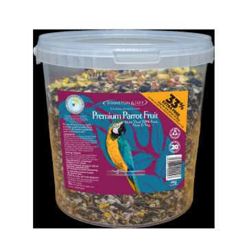 Picture of J&J Premium Parrot Fruit 4kg TUB x 1