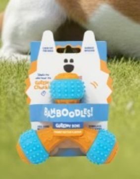Picture of Bamboodles Giggle Tripod Dog Chew Peanut Butter x 1