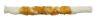 Picture of The Butcher Shop Co. 10" White Twisted Stick Wrapped with Chicken 1pk x 1