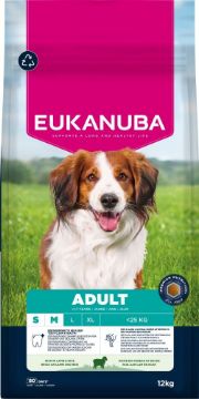 Picture of Eukanuba Adult Lamb & Rice Small/Medium 12kg