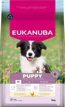 Picture of Eukanuba Puppy Medium Breed Chicken 3kg
