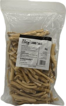 Picture of K9 Chew Co. Lamb Tails 1kg
