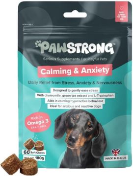 Picture of Pawstrong Calming & Anxiety Supplement for Dogs 180g x 1