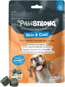 Picture of Pawstrong Skin & Coat Supplement for Dogs 180g x 1