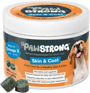 Picture of Pawstrong Skin & Coat Supplement for Dogs 360g x 1