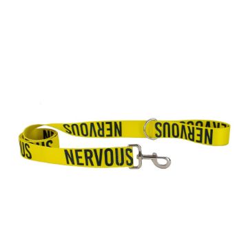 Picture of Ancol Awareness Nylon Snap Lead 'NERVOUS' 50kg 100 x 2.5cm x 1
