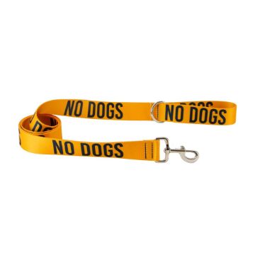 Picture of Ancol Awareness Nylon Snap Lead 'NO DOGS' 50kg 100 x 2.5cm x 1