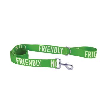 Picture of Ancol Awareness Nylon Snap Lead 'FRIENDLY' 50kg 100 x 2.5cm x 1
