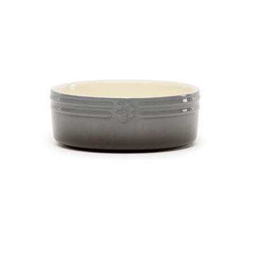 Picture of Scruffs Ombre Ceramic Food Bowl - Grey 13cm x 1