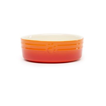 Picture of Scruffs Ombre Ceramic Food Bowl - Orange 13cm x 1