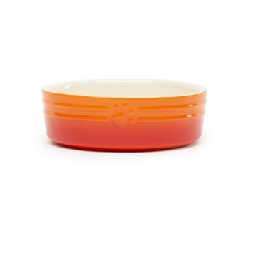 Picture of Scruffs Ombre Ceramic Food Bowl - Orange 15cm x 1