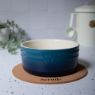 Picture of Scruffs Ombre Ceramic Food Bowl - Blue 19cm x 1