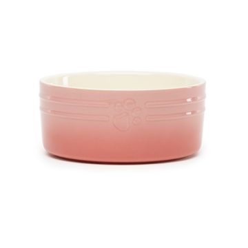 Picture of Scruffs Ombre Ceramic Food Bowl - Pink 19cm x 1