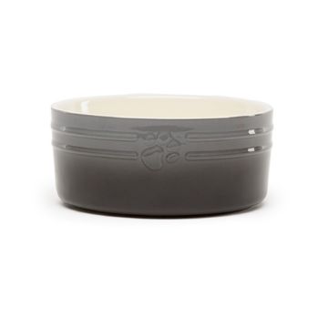 Picture of Scruffs Ombre Ceramic Food Bowl - Grey 19cm x 1