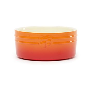 Picture of Scruffs Ombre Ceramic Food Bowl - Orange 19cm x 1