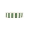 Picture of Scruffs Amalfi Stripe Ceramic Pet Saucer - Green 13cm x 1