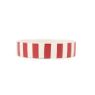 Picture of Scruffs Amalfi Stripe Ceramic Pet Saucer - Red 13cm x 1