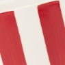 Picture of Scruffs Amalfi Stripe Ceramic Pet Saucer - Red 13cm x 1