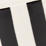 Picture of Scruffs Amalfi Stripe Ceramic Food Bowl - Black 13cm x 1