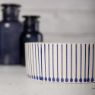 Picture of Scruffs Coastal Ceramic Food Bowl Blue Raindrops 19cm x 1