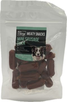 Picture of K9 Chew Co. Mini Sausages Duck 100g x 1